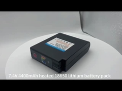 7.4v 5200 mAh batería de iones de litio para productos de calefacción