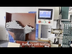 Prueba del paquete de baterías de iones de litio del scooter eléctrico