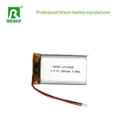 comprar Batería de polímero de litio 3.7V 1500mAh 103048 Para dispositivo digital Fabricación en línea