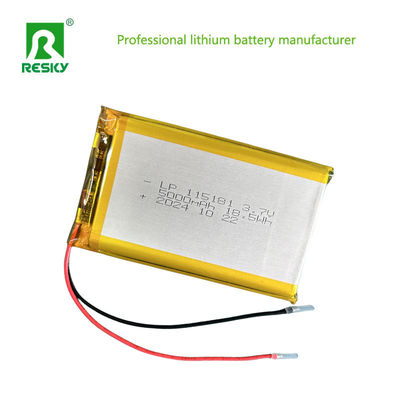 comprar Batería recargable de polímero de litio 115181 105080 3.7V 5000mAh para luz solar online manufacture