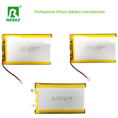 comprar Baterías recargables Lipo Baterías de iones de litio Polímero Batería de celda 606090 3.7V 4000mAh online manufacture