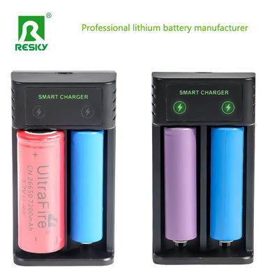 comprar Cargador de batería recargable USB inteligente 2 ranuras para baterías de linterna online manufacture