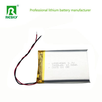 comprar 854565 Batería de polímero de litio Celda de 3400mAh 3.7V Bolsa Lipo Baterías de litio online manufacture