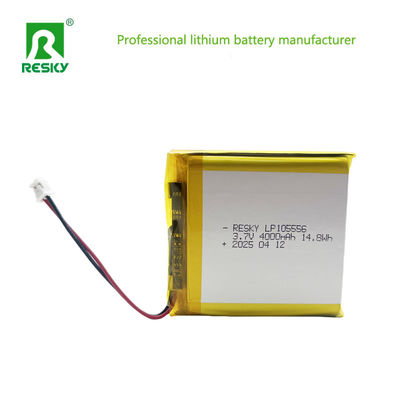 comprar Célula de iones de litio 105556 3.7v 4000mAh 14.8wh Batería recargable de iones de litio de polímero online manufacture