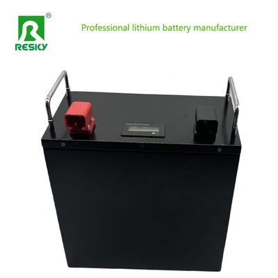 comprar Recargable Solar 12.8V 100Ah Lifepo4 Batería recargable para el suministro de energía de respaldo RV Fabricación en línea