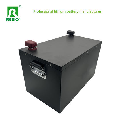 comprar Paquete de batería de fosfato de hierro y litio Lifepo4 de 12,8 V 25,6 4s 100 Ah para montacargas eléctricos Fabricación en línea