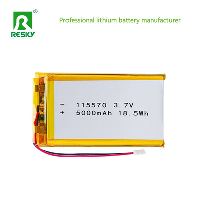 comprar Paquete de batería de polímero de litio 115570 3.7V 7.4V 11.1v 5000mAh 18.5wh Para Dispositivo Médico Portátil Fabricación en línea