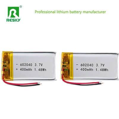 comprar Celda de batería de polímero de litio solar 602040 450mAh 3.7V Paquete de batería Lipo recargable Fabricación en línea