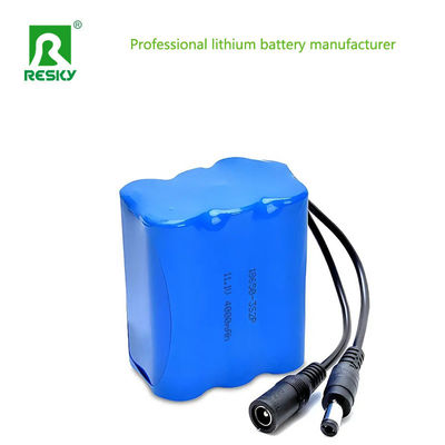 comprar Batería de iones de litio de potencia 11.1V 4000mAh 5200mAh 18650 44.4wh Baterías de iones de litio para dispositivo de belleza Fabricación en línea