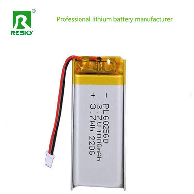 comprar Celda de batería de litio LP602560 3.7v 4.2v 1000mAh Baterías de lipolímero recargables para rastreador GPS Fabricación en línea