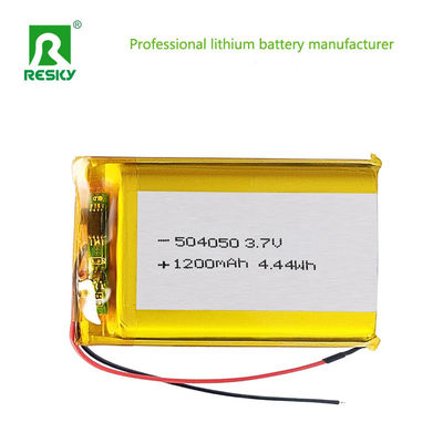 comprar Baterías recargables de iones de litio 504050 3.7v 1200mAh 4.44wh Batería de litio para pulseras inteligentes Fabricación en línea