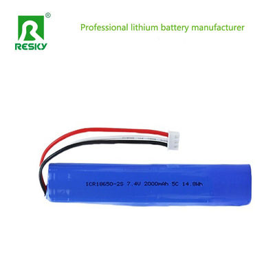 comprar Power Lithium Battery 7.4V 2000mAh 14.8wh 5C Rechargeable Battery Pack For RC Car & Robot Fabricación en línea