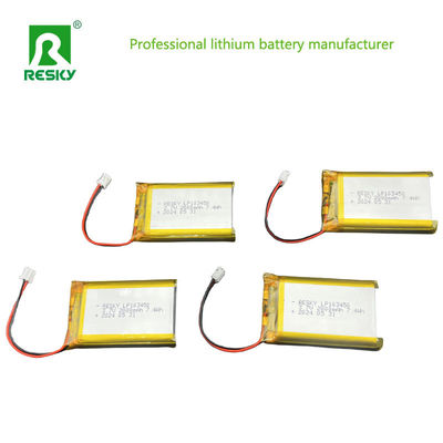 Celular de batería de polímero de litio 103450 3.7V 1800mAh Para dispositivo médico