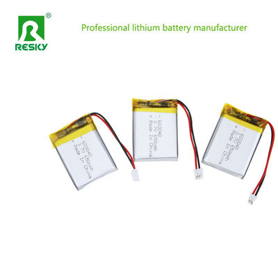 Batería de polímero de litio 3.7V 603040 750mAh Baterías recargables para lámparas 3D