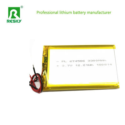 Batería portátil de polímero de litio 104060 3000mAh 3.7V 4.2V Baterías Lipo
