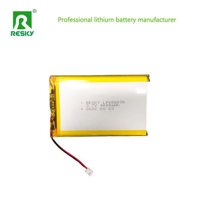 606090 Batería de polímero de litio 3.7V 4000mAh Potencia Batería de iones de litio