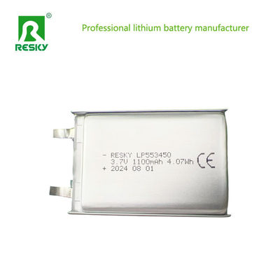Batería recargable de polímero de litio 523450 553450 603450 Batería Lipo