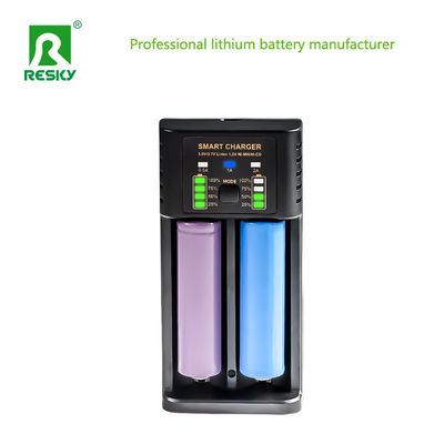 Cargador de batería recargable USB 4.2V 500mA 1A 2A Para 18650 26650 21700 14500