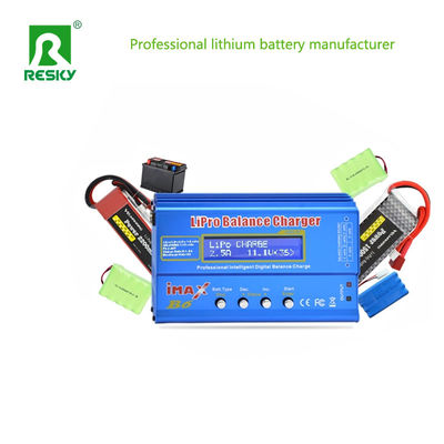 Cargador de balance IMAX B6 RC de 80W para batería LiFePO4 Lipo NiCd NiMH de polímero de litio