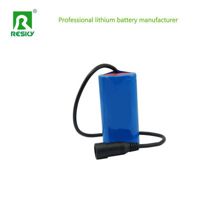 Baterías de litio cilíndricas de 18650 personalizadas 7.4V 2600mAh