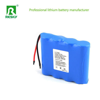 Recargable batería de litio paquete de potencia 18650 7.4V 4400mAh Para alfombra caliente