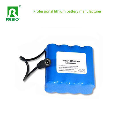 Paquete de batería de litio 18650 4s2p 14.8V 4400mAh
