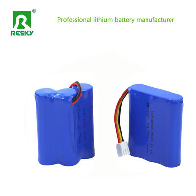 18650 3S1P Baterías de litio 12V 2000mAh para luz LED