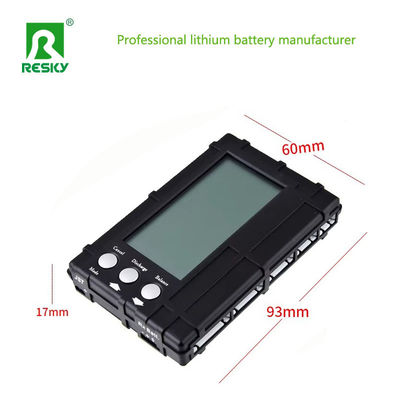 3 en 12s-6s Descargador Tester de voltaje Checker Balancer para baterías de drones RC