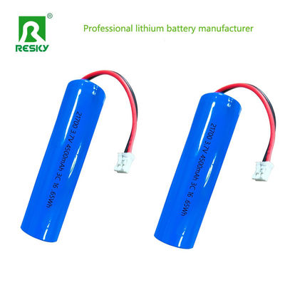 Batería de energía Celular 21700 3.7v 11.1v 5000mAh 55.5wh Batería recargable de iones de litio para iluminación de la calle