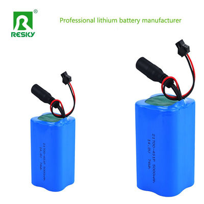 Recargable 21700 14.8v 5000mAh 74wh Batería solar Batería de iones de litio para energía de respaldo DHL Envío