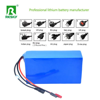 Celular de litio ICR18650 3.7v 2600mAh 36V 7.8Ah Batería de iones de litio para scooter eléctrico