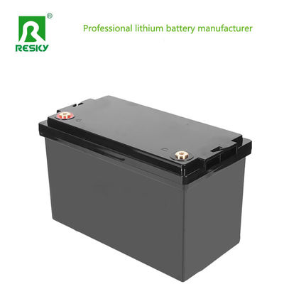 Recargable 12.8V 100Ah Lifepo4 Batería de hierro-litio-fosfato para el almacenamiento de energía solar